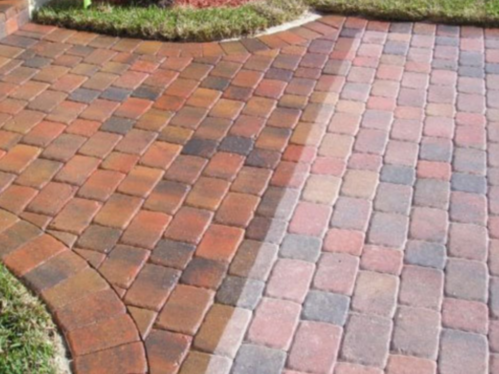 Paver Cleaning & Sealing by Waterproofing One